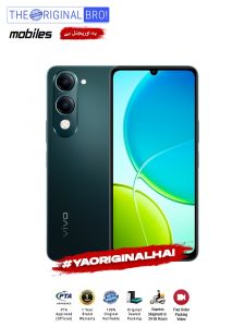 Vivo Y04 - 4GB RAM - 128GB Storage - PTA Approved - 12 Months Warranty - Green - The Original Bro Mobiles - TOB33